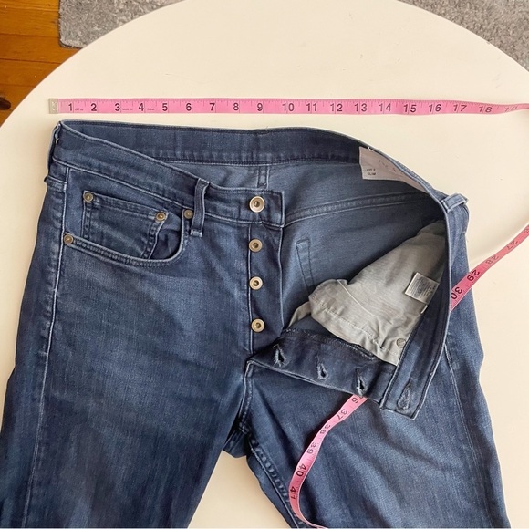 Rag & Bone Men’s Fit 2 Slim Fit Jean Bayview 30x28 - Picture 10 of 10
